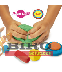 Plastilină moale Carioca 50 g albă